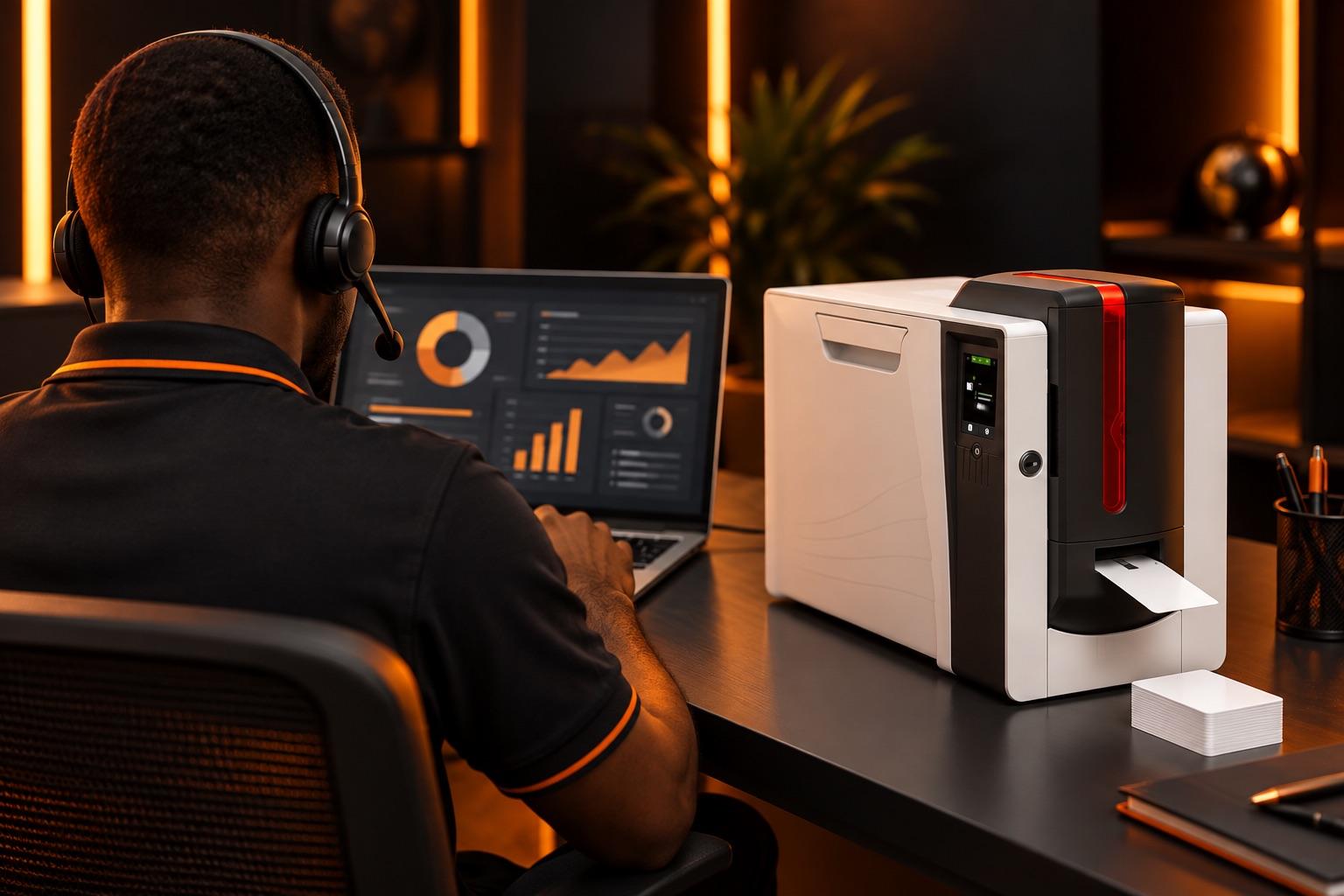 Centre support EVOLIS : Démarrez votre production de cartes